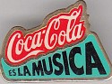 Coca-Cola - Coca-Cola Es La Música - Red & Blue - Spain - Metal - Publicity - 0